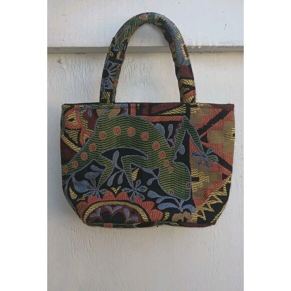 Victoria Horner Charlottesville Salamander Embroidered Mini Hand Bag Boutique - Picture 2 of 9